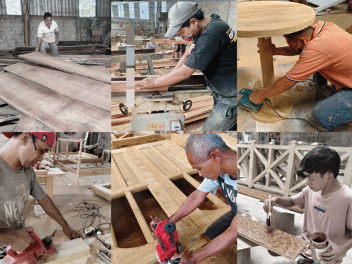 Proses Furniture Di Pabrik Jepara