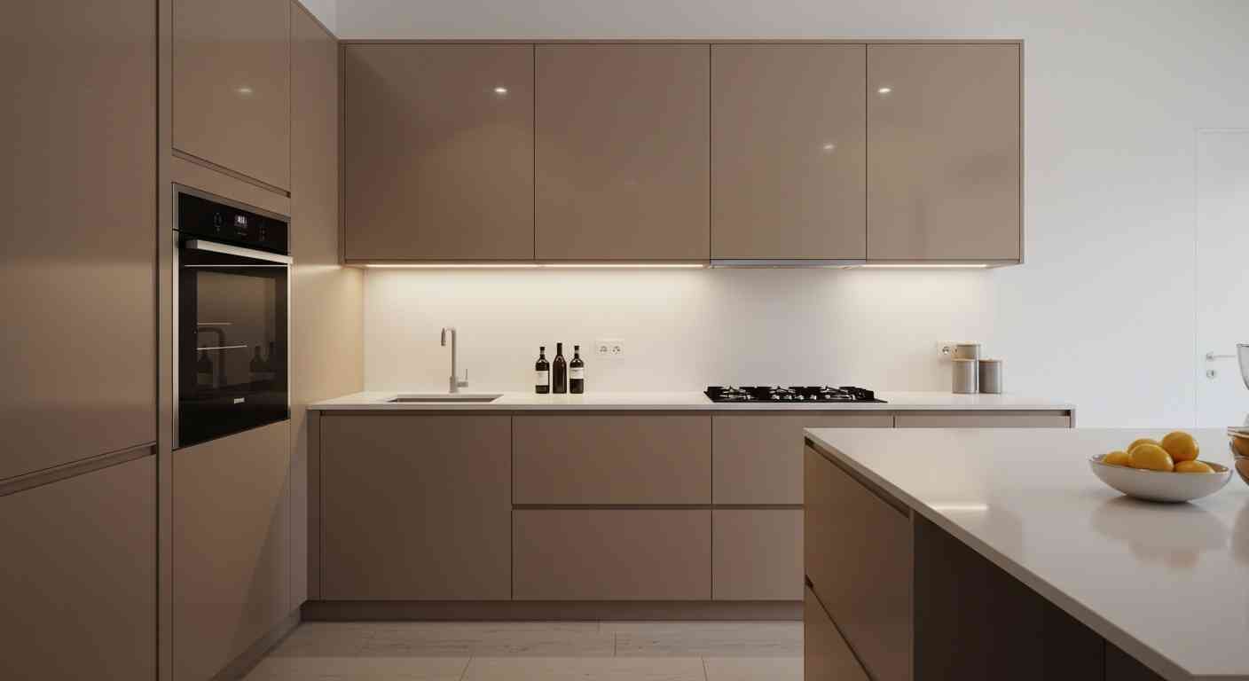 Kitchen Set Bahan MDF