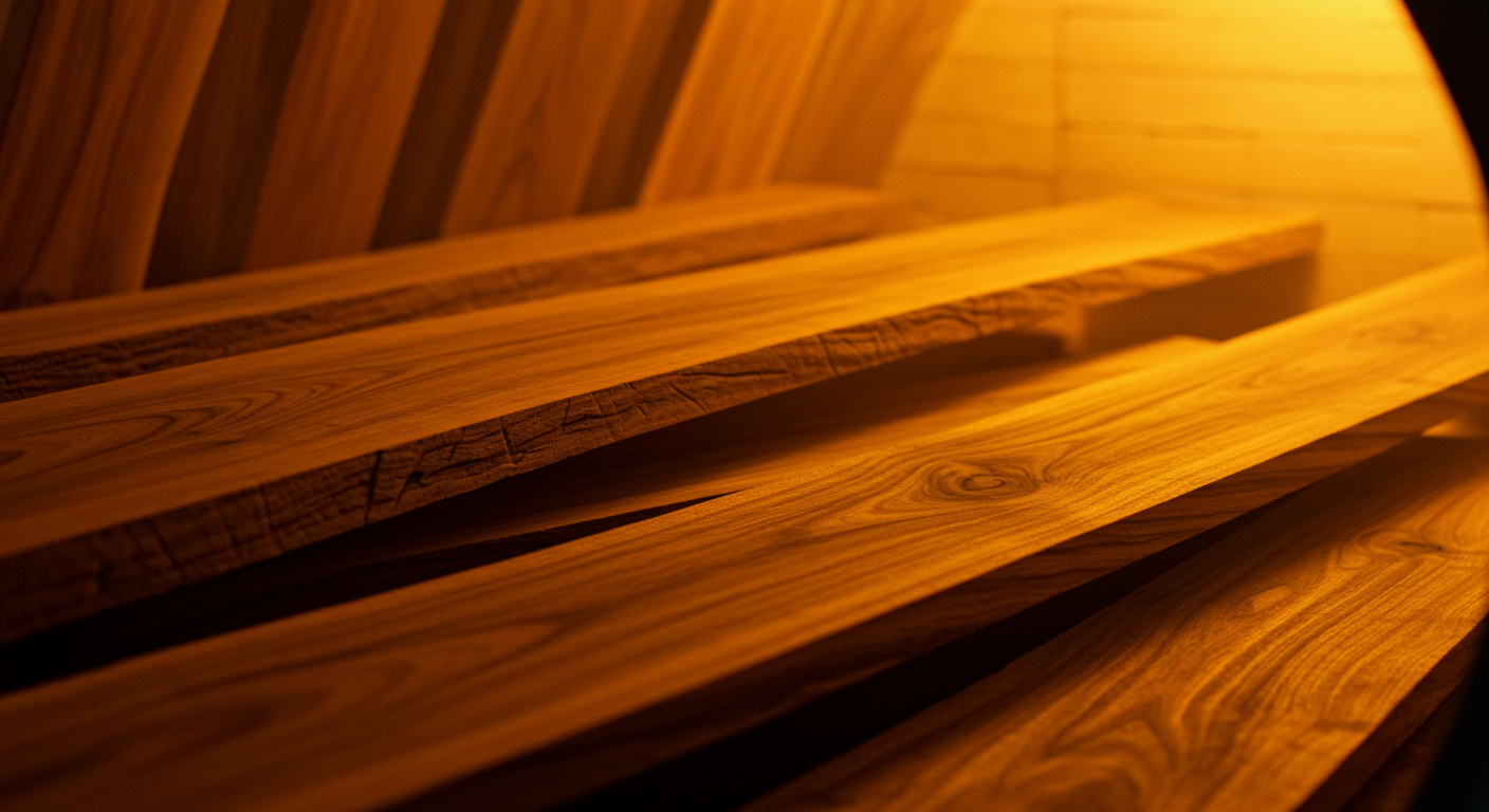 Teknik Kiln Dry Kayu Jati Untuk Produksi Furnitur Optimal