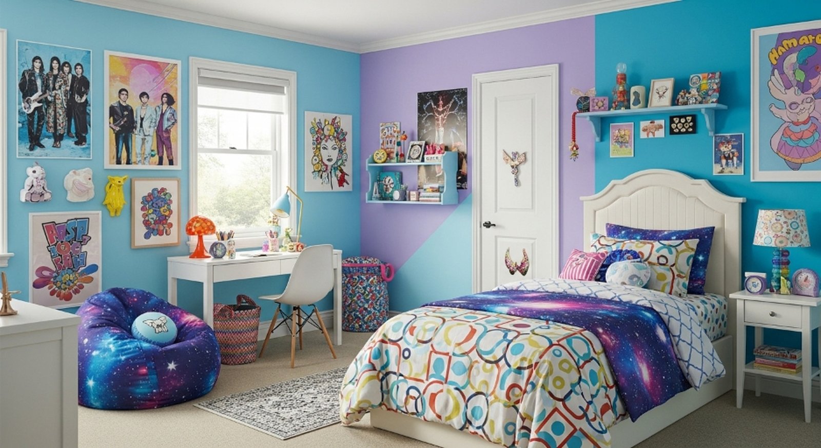 Warna Cat Kamar Tidur Remaja Yang Keren