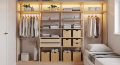 Ide Penataan Lemari Rapi Dan Dekoratif Di Kamar Minimalis