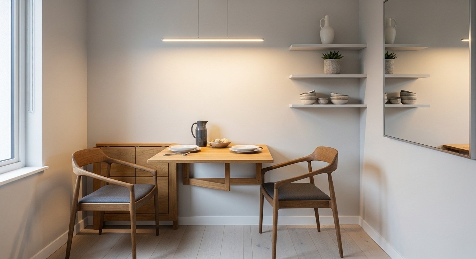 Penataan Meja Makan Di Ruangan Sempit Minimalis