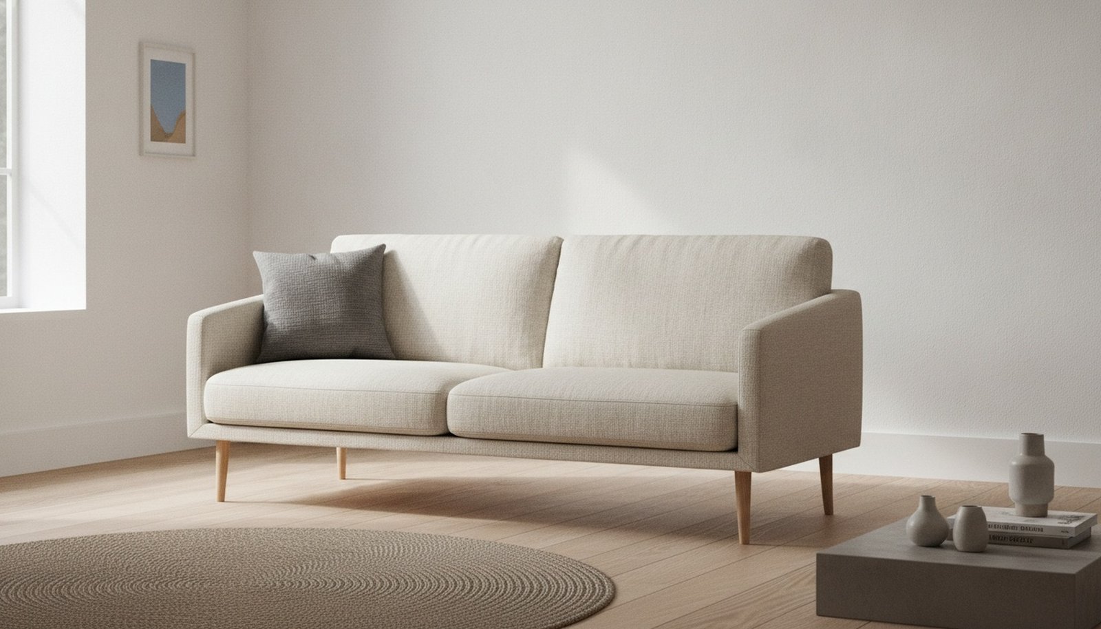 Sofa Minimalis Modern Ramping Ruang Tamu Elegan