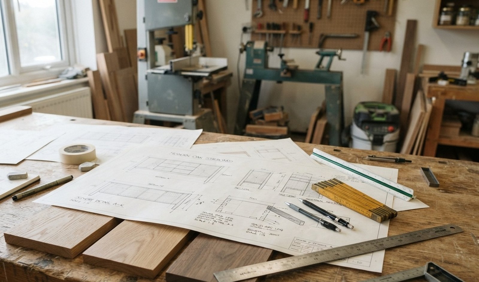 Rancangan Desain Furniture Sebelum Proses Produksi Dimulai