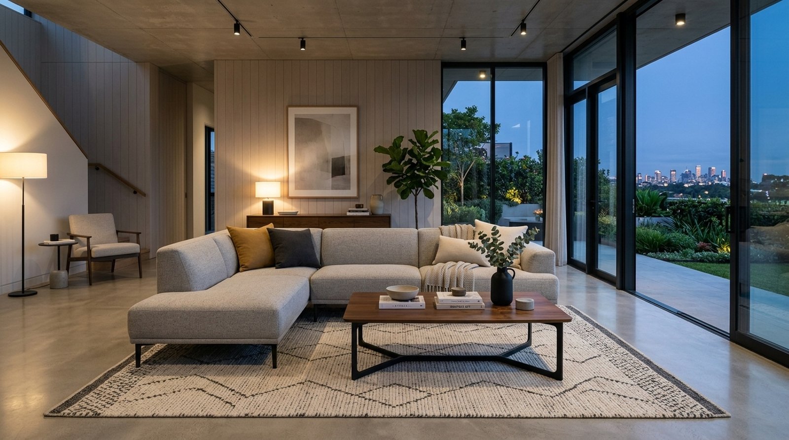 Set Sofa Minimalis Furniture Ruang Tamu Modern